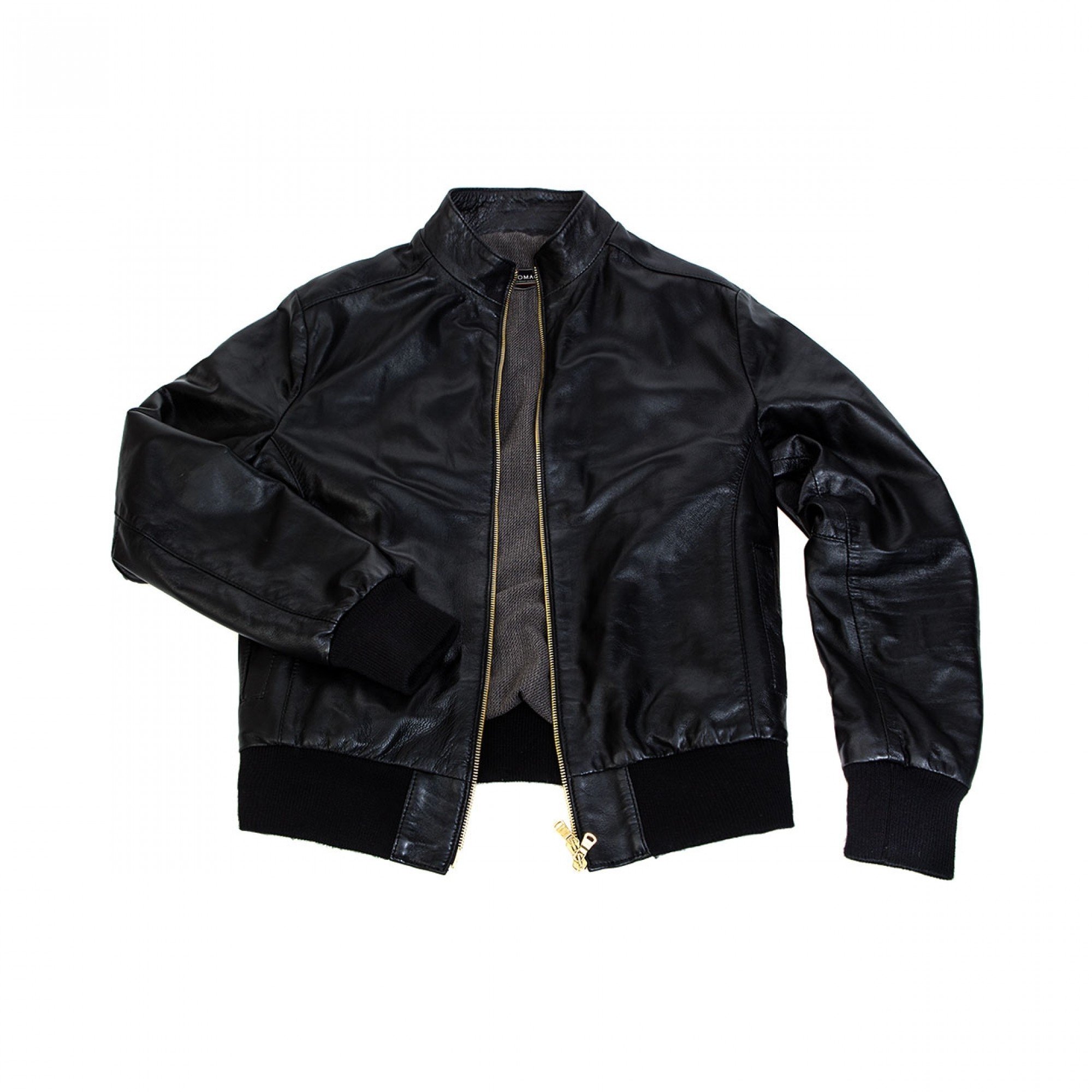 Veste en cuir Guidomaggi