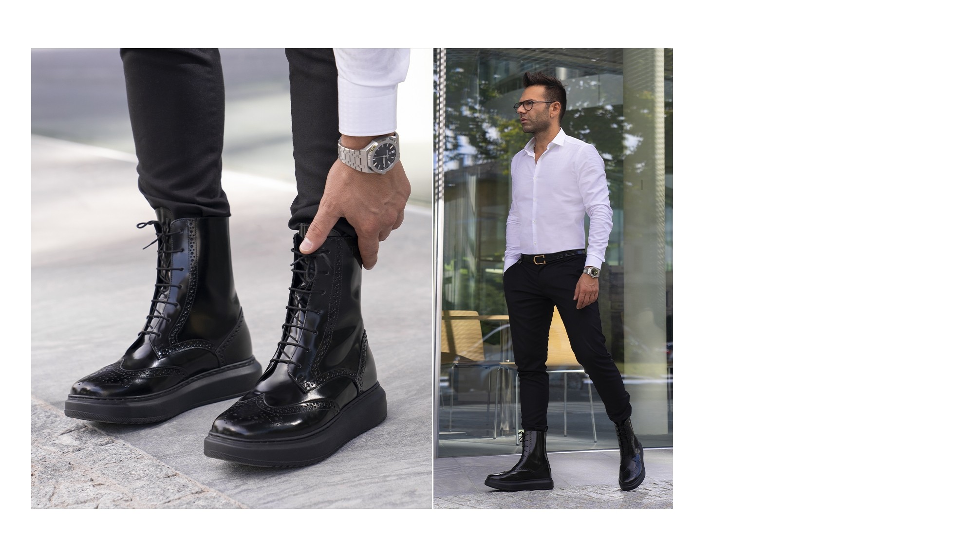 Bottes rehaussantes 