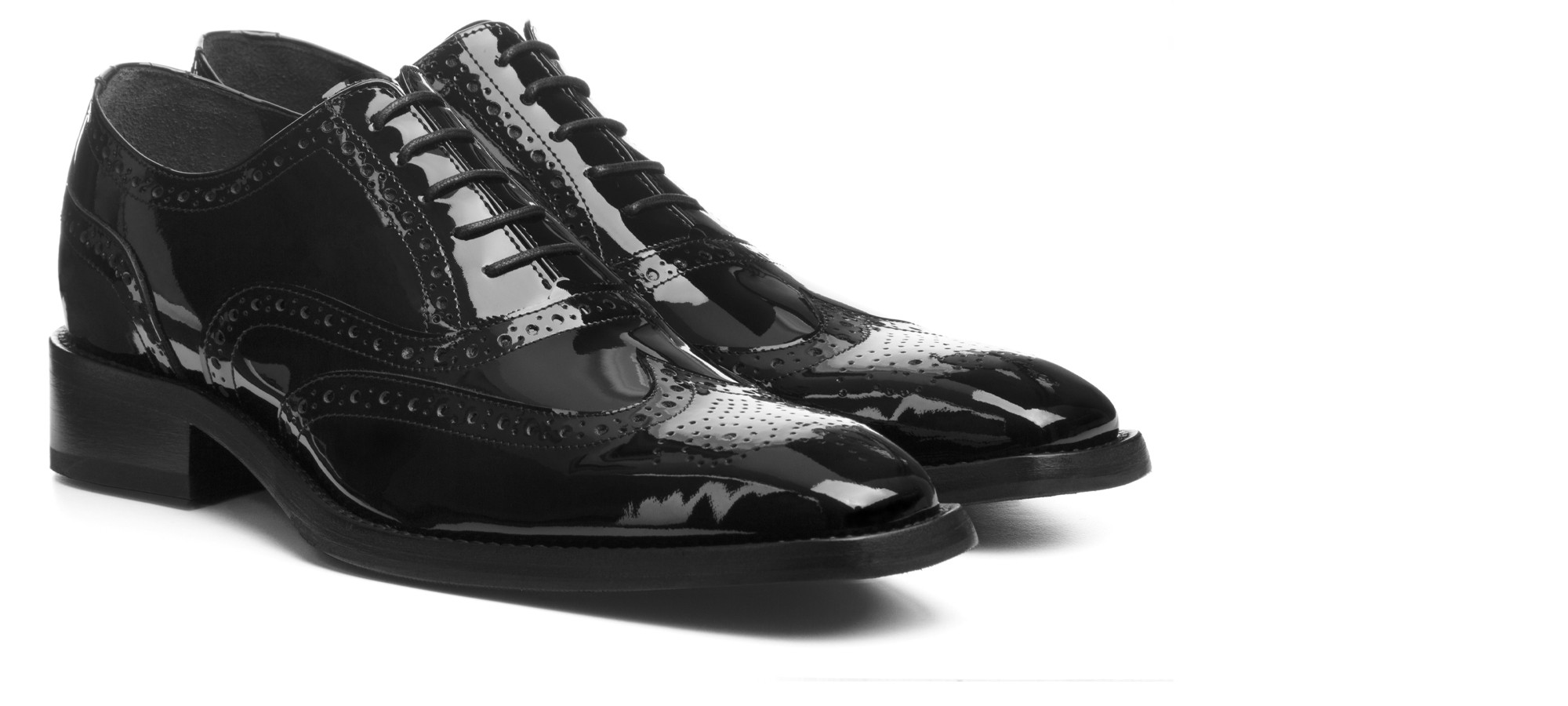 Chaussure cuir verni homme clearance