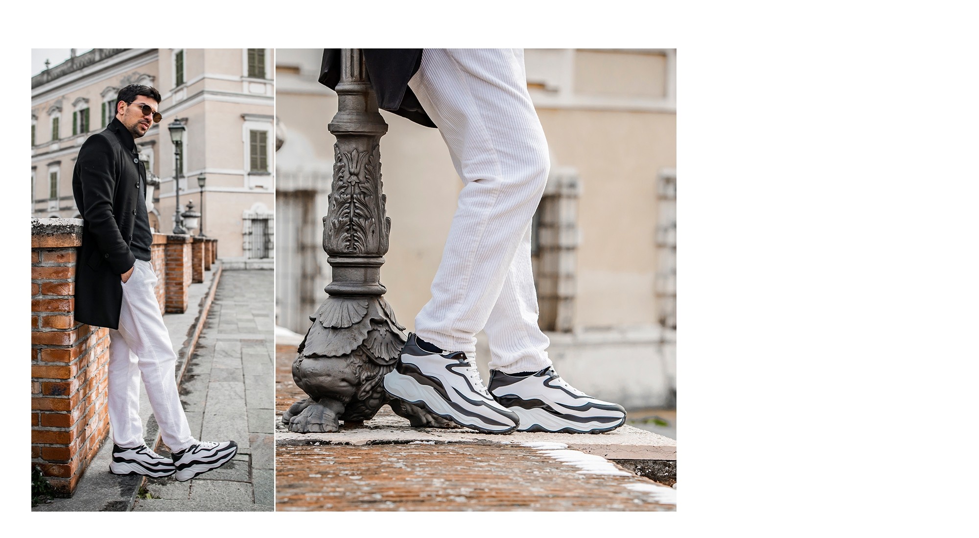 Baskets rehaussantes