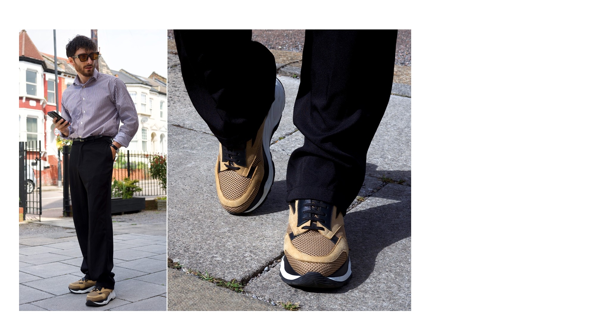 Baskets rehaussantes
