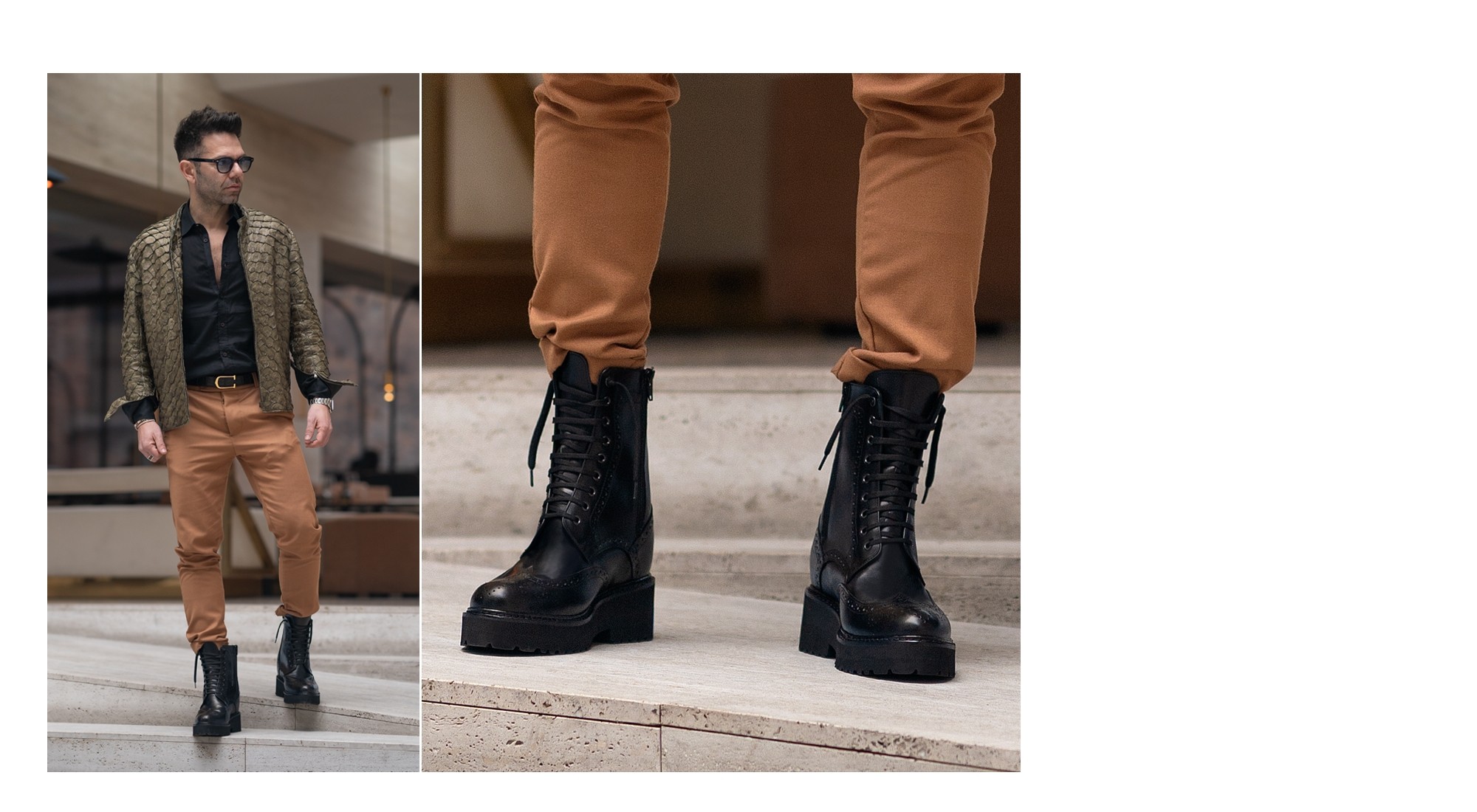 chaussures rehaussants
