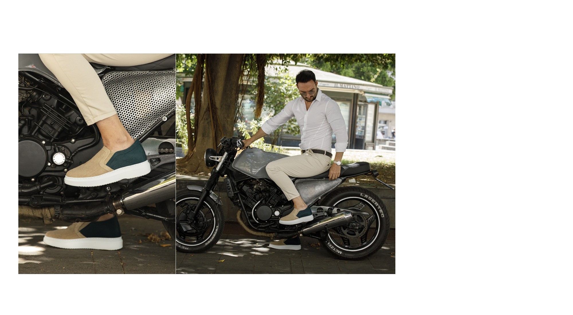 Slip-on rehaussantes