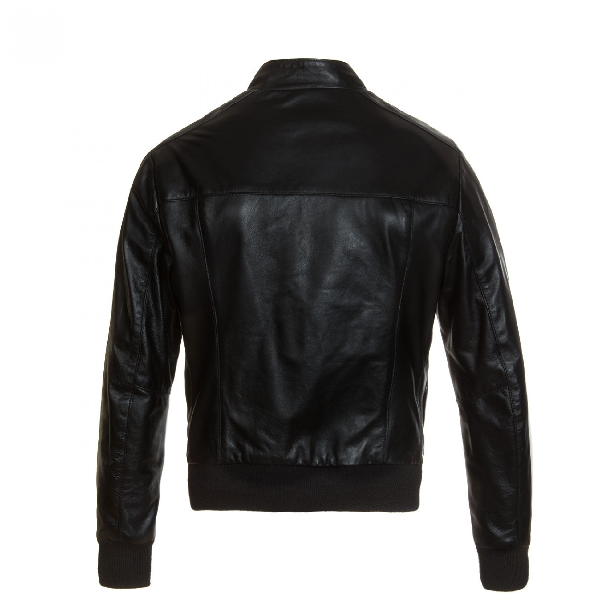 Veste en cuir Guidomaggi