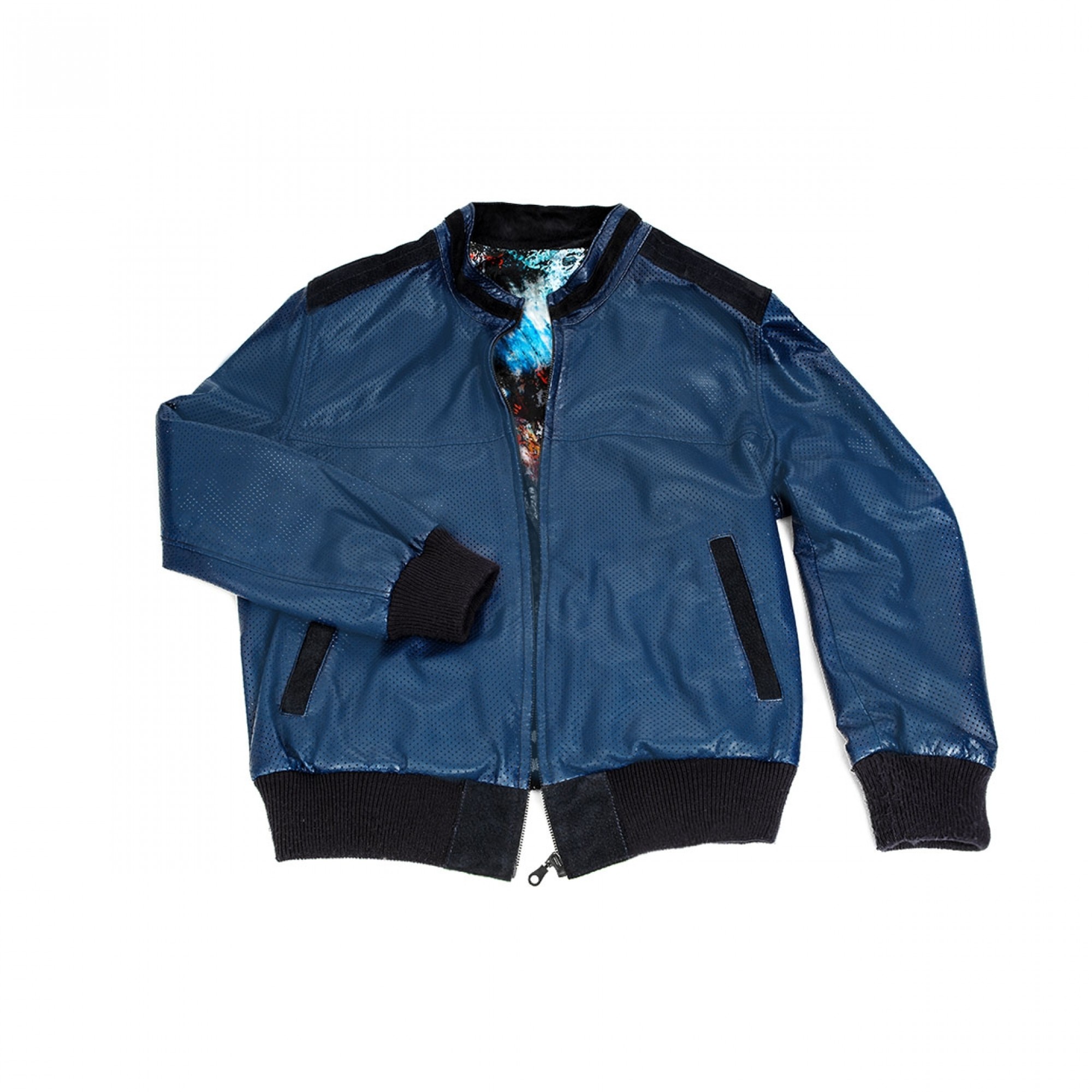 Veste en cuir Guidomaggi