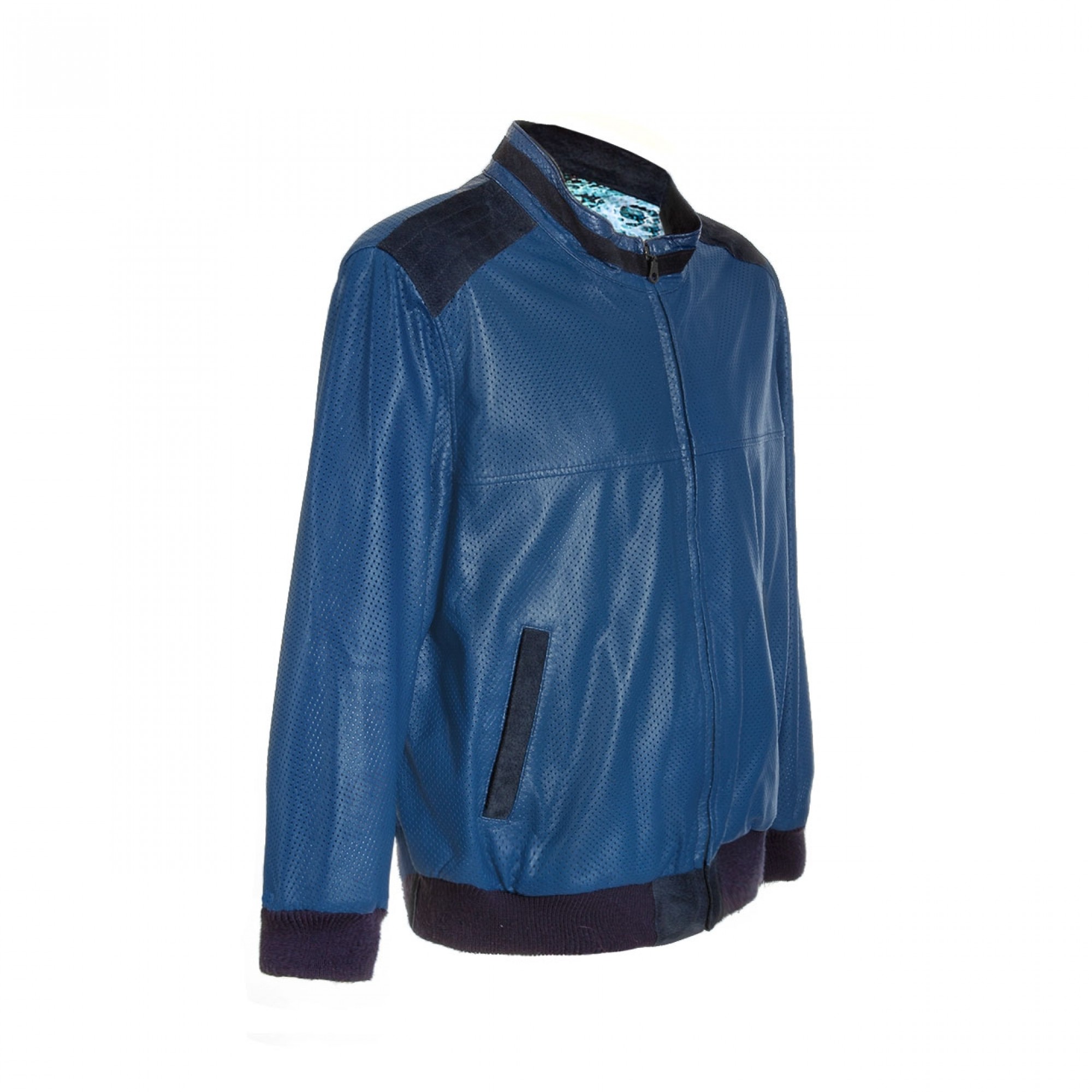 Veste en cuir Guidomaggi