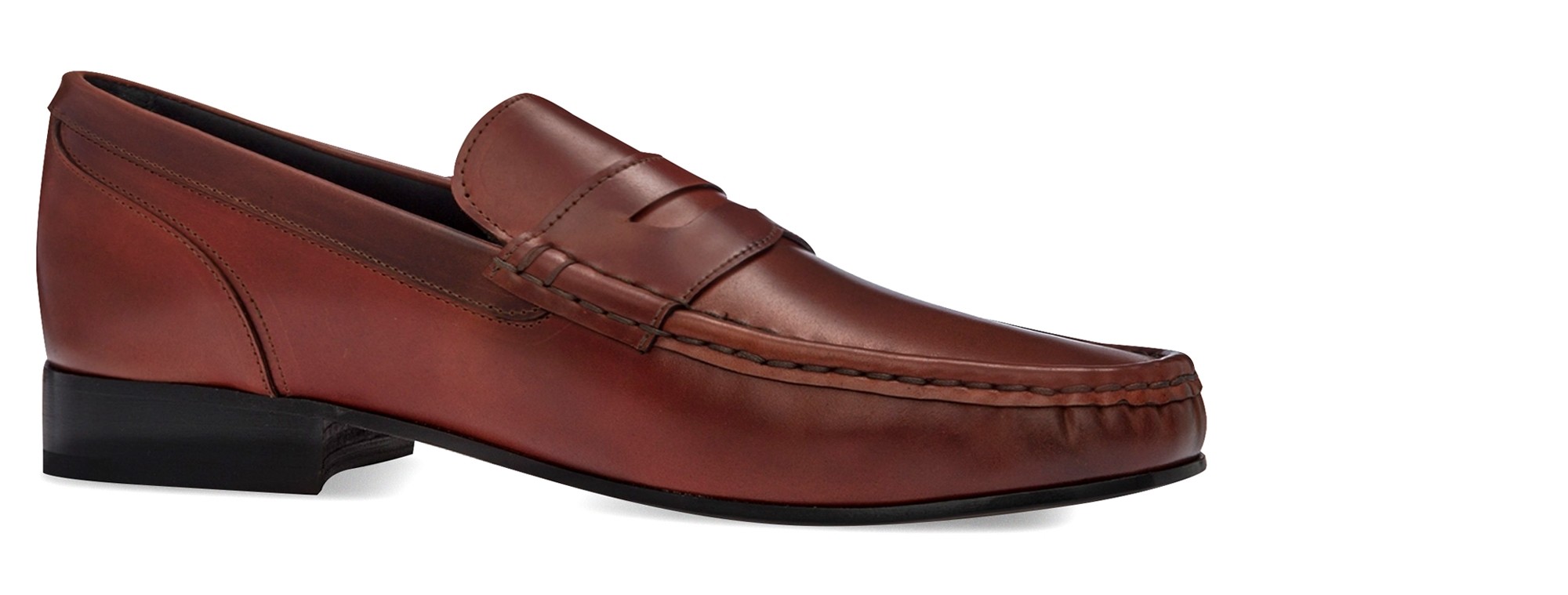 Mocassins réhaussants Shell Cordovan