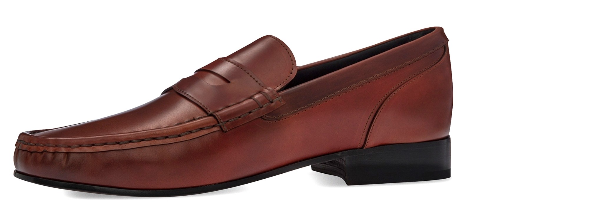 Mocassins réhaussants Shell Cordovan