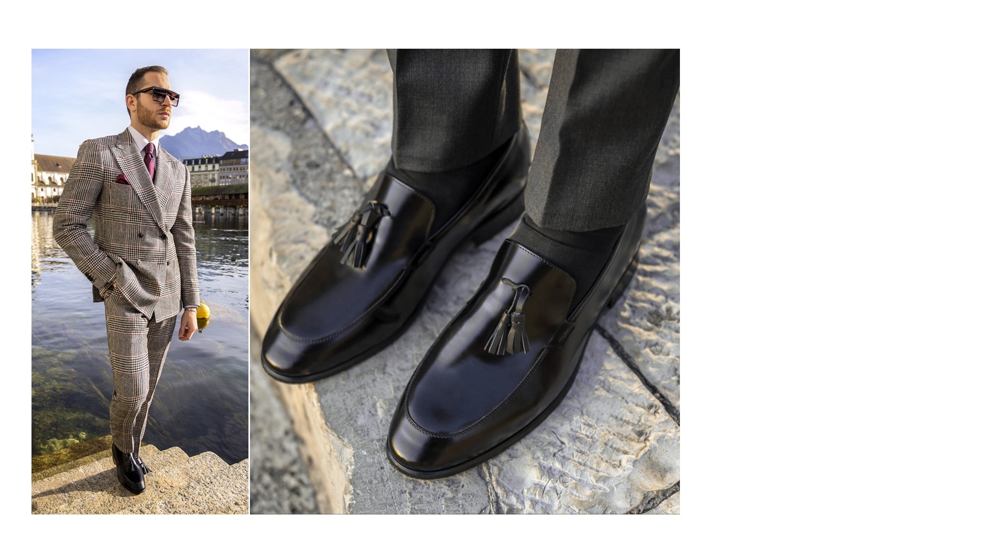 Mocassin réhaussant