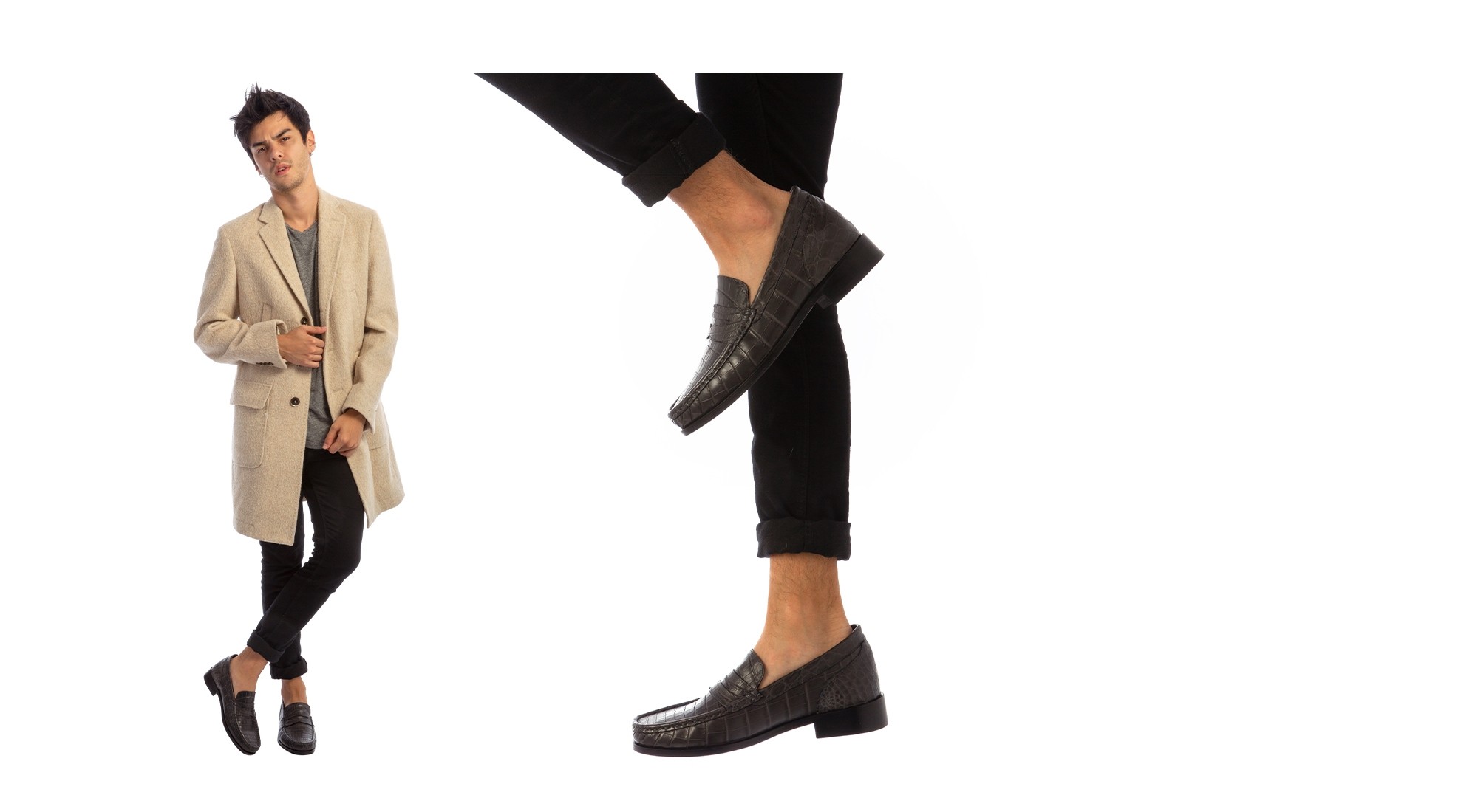 Mocassins rehaussants