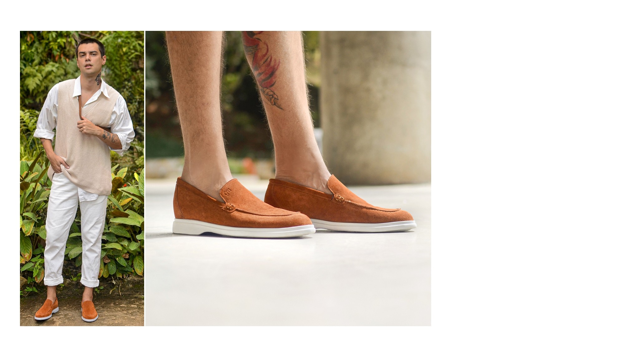 Mocassins rehaussantes