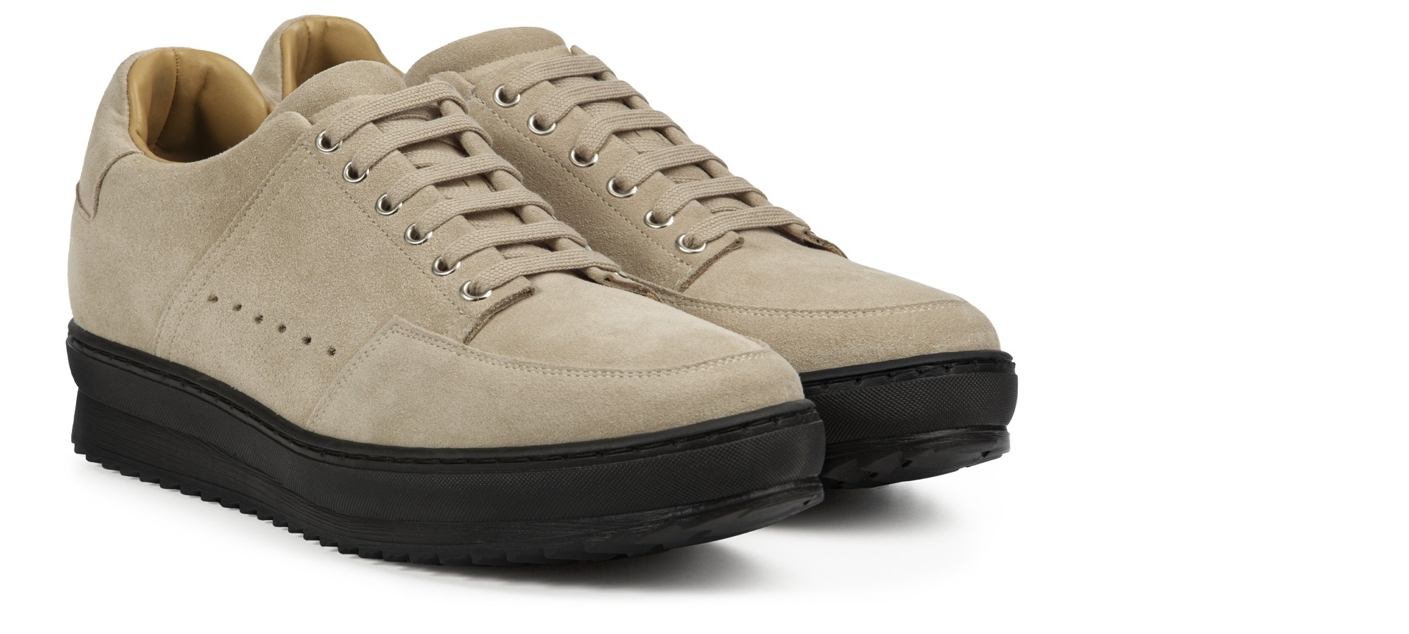 Rye Baskets rehaussantes en Cuir Daim de 6 cm a 8 cm en plus