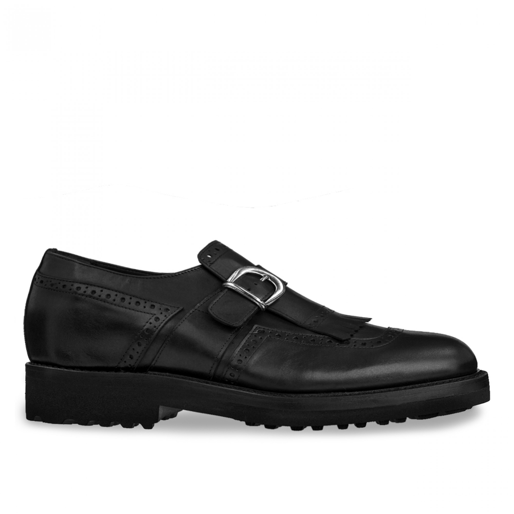chaussure à boucle rehaussante