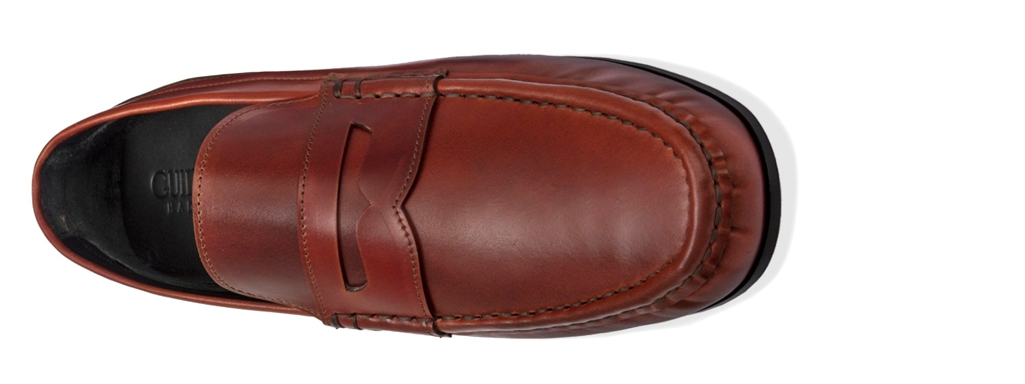 Mocassins réhaussants Shell Cordovan