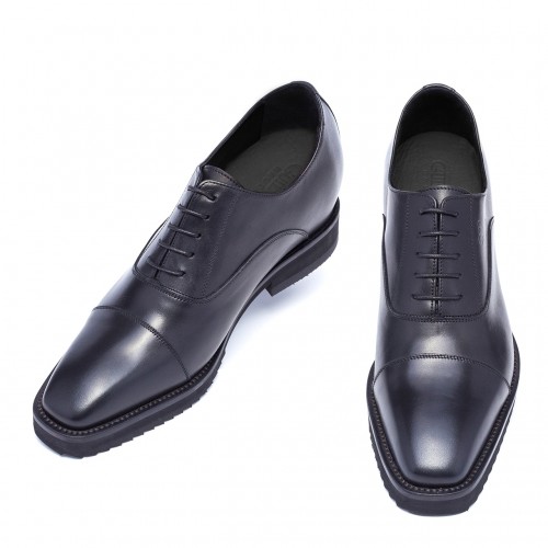 Torino - Classiques chaussures rehaussantes en Cuir de 6 cm à 8 cm en plus