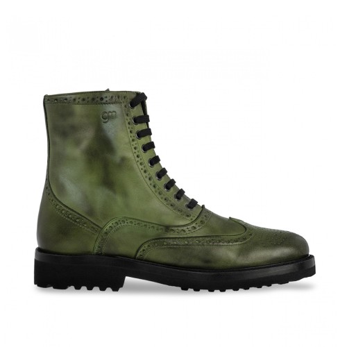 Hudson Yards - Bottes rehaussantes en Cuir Pleine Fleur de 6 cm à 10 cm en plus