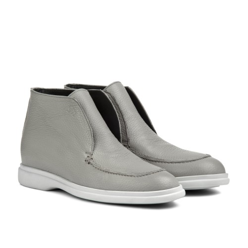 Argegno - Bottines Rehaussantes en Cuir Cerf de 6 cm à 8 cm en plus