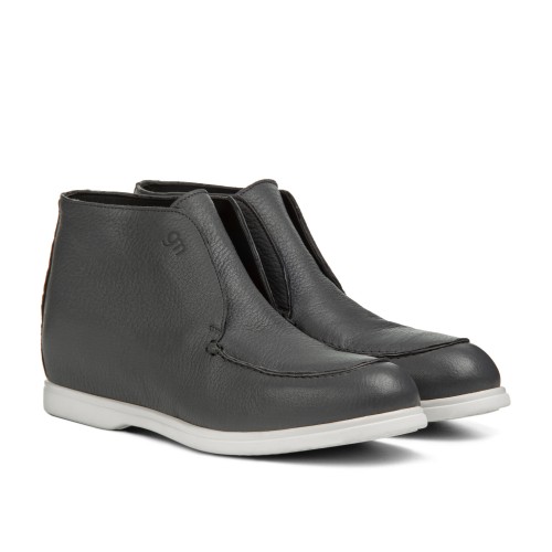 Argegno - Bottines Rehaussantes en Cuir Cerf de 6 cm à 8 cm en plus