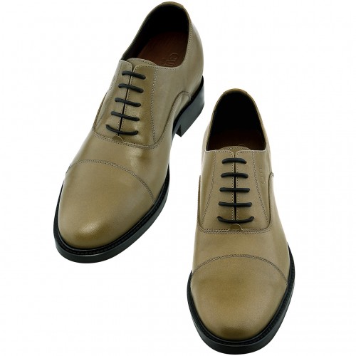 Cambridge - Classiques chaussures rehaussantes en Cuir Pleine Fleur de 6 cm à 8 cm en plus