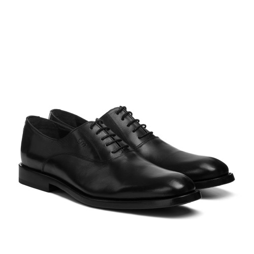 Certaldo - Chaussures Classiques Rehaussantes en Cuir Pleine Fleur jusqu'à 6 cm en plus