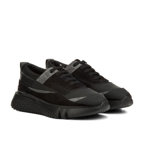 Madonnella - Baskets Rehaussantes en Mélange de cuirs de 6 cm à 10 cm en plus