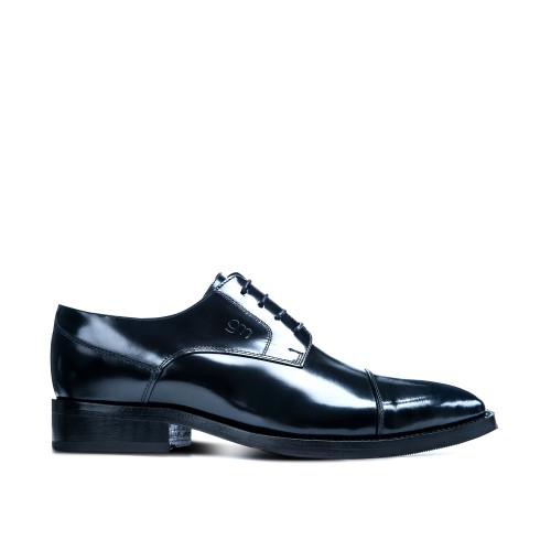 Brandon - Classiques chaussures rehaussantes en Cuir Vernis de 6 cm à 8 cm en plus