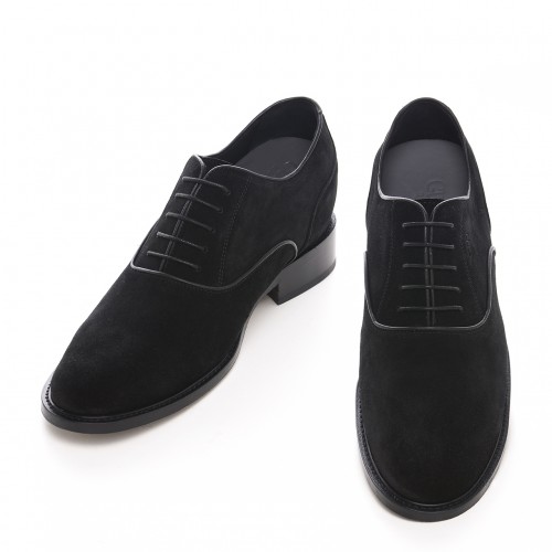 Desenzano - Classiques chaussures rehaussantes en Cuir de 6 cm à 8 cm en plus