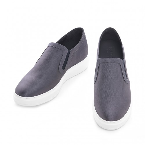 Maratea - Slip-Ons rehaussants en Tissu jusqu'à 6 cm en plus