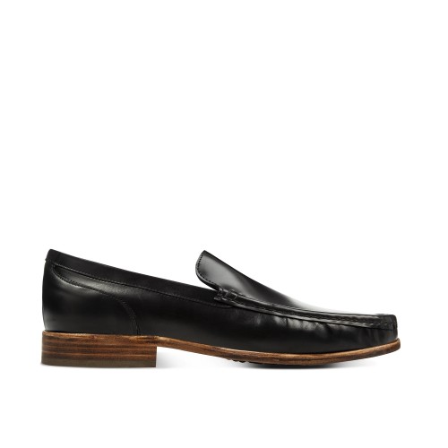 Montenegro - Mocassins rehaussants en Cuir Shell Cordovan jusqu'à 6 cm en plus