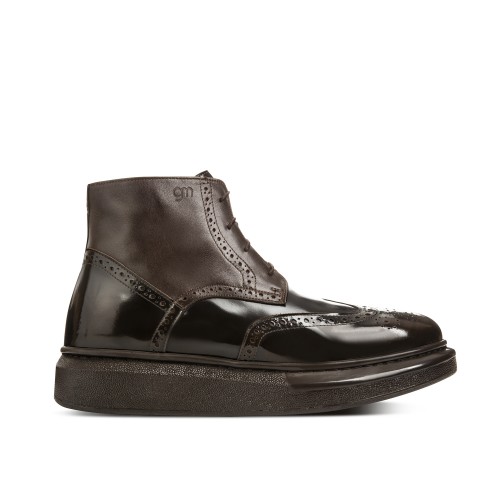 fada - Classiques chaussures rehaussantes en Cuir de 10 cm à 15 cm en plus