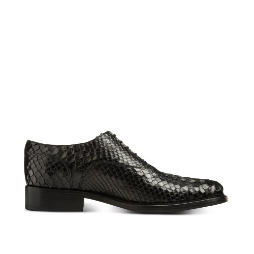 Tolosa - Classiques chaussures rehaussantes en Cuir Python de 6 cm à 8 cm en plus