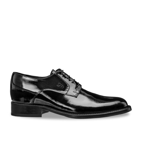 Tiziano - Classiques chaussures rehaussantes en Cuir Verni de 6 cm à 8 cm en plus