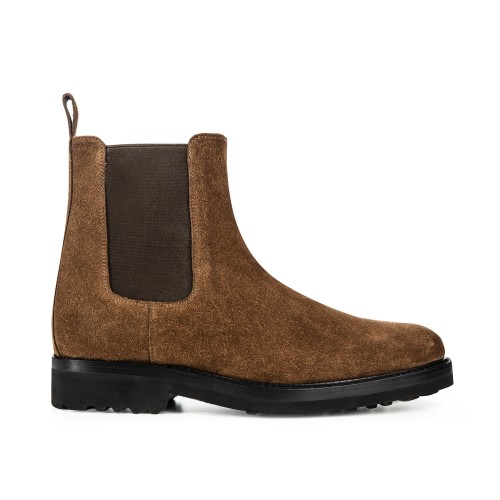 Orchard - Bottes rehaussantes en Cuir Daim de 6 cm à 10 cm en plus