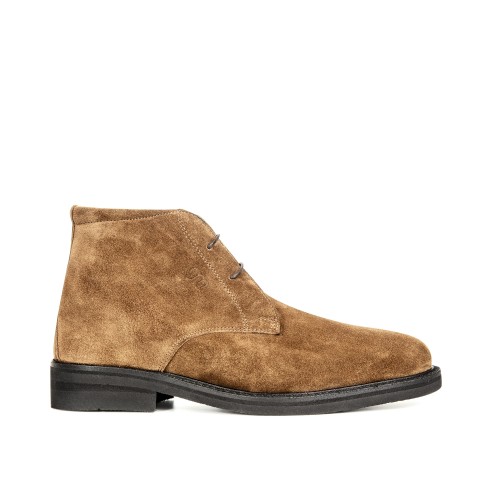 Gorno - Bottes rehaussantes en Cuir Daim de 6 cm à 8 cm en plus