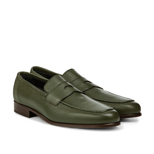 León - Mocassins rehaussants en Cuir de Cerf jusqu'à 6 cm en plus