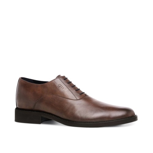 Treviso - Classiques chaussures rehaussantes en Cuir de 6 cm à 8 cm en plus